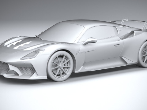 Maserati GT2 Stradale 2025 3D Model