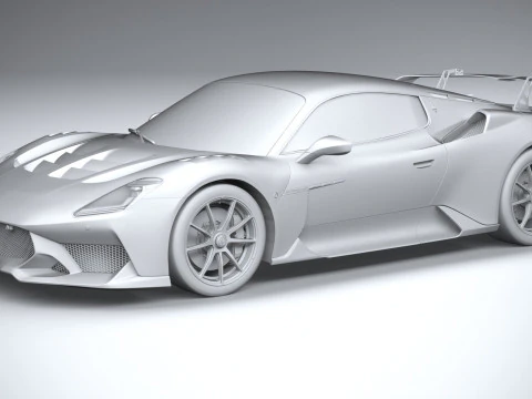 Maserati GT2 Stradale 2025 3D Model