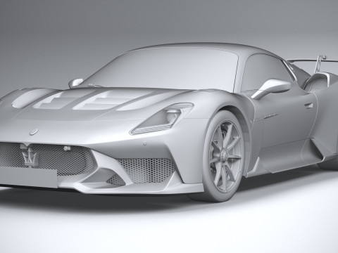 Maserati GT2 Stradale 2025 3D Model