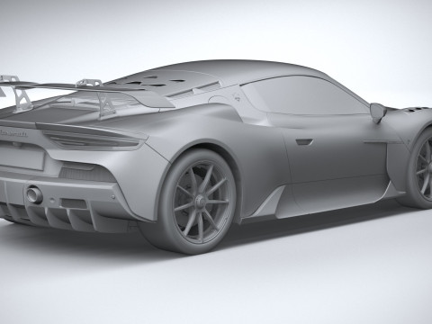 Maserati GT2 Stradale 2025 3D Model