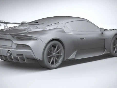 Maserati GT2 Stradale 2025 3D Model