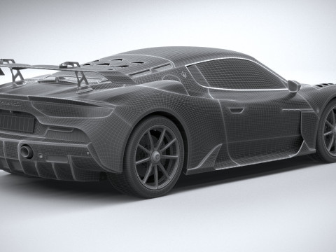 Maserati GT2 Stradale 2025 3D Model