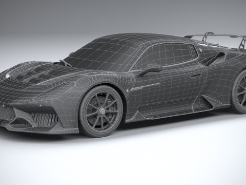 Maserati GT2 Stradale 2025 3D Model
