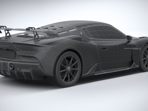 Maserati GT2 Stradale 2025 3D Model