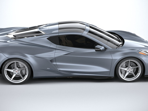 Chevrolet Corvette E-Ray 2024 3D Модель