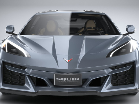 Chevrolet Corvette E-Ray 2024 3D Модель