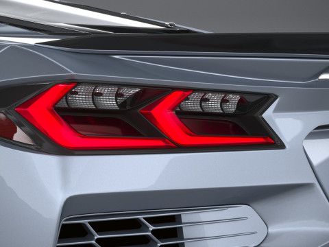 Chevrolet Corvette E-Ray 2024 3D Модель