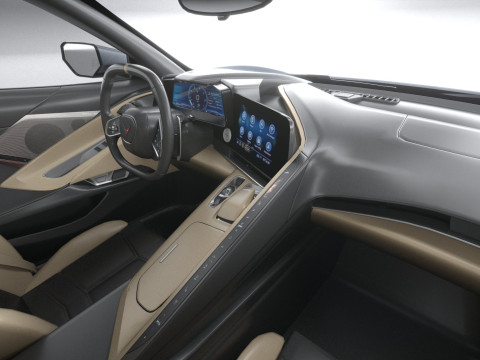 Chevrolet Corvette E-Ray 2024 3D Модель