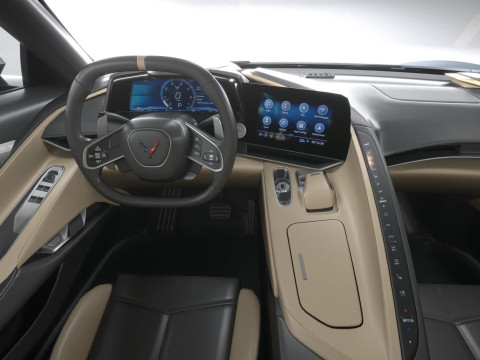 Chevrolet Corvette E-Ray 2024 3D Модель