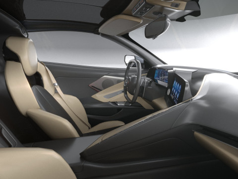 Chevrolet Corvette E-Ray 2024 3D Модель