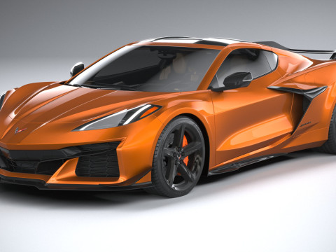Chevrolet Corvette Z06 2023 Model 3D