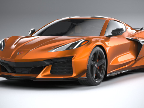 Chevrolet Corvette Z06 2023 Model 3D