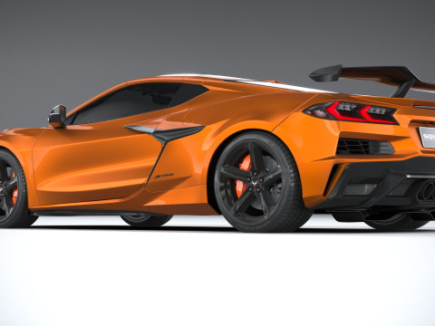 Chevrolet Corvette Z06 2023 Model 3D
