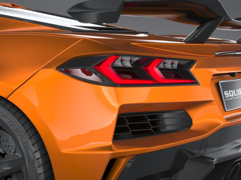 Chevrolet Corvette Z06 2023 Model 3D