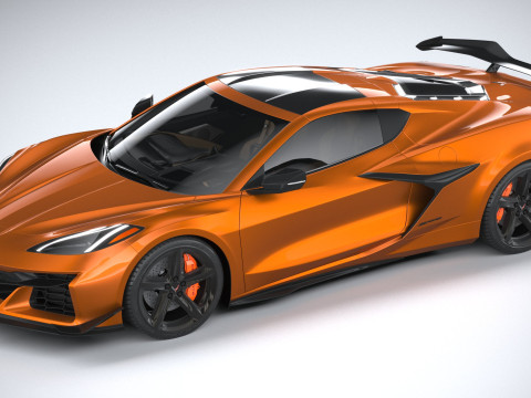 Chevrolet Corvette Z06 2023 Model 3D