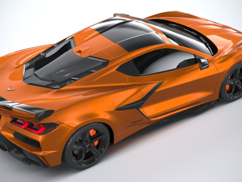 Chevrolet Corvette Z06 2023 Model 3D