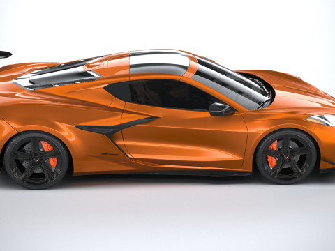 Chevrolet Corvette Z06 2023 Model 3D