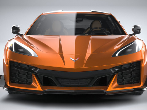 Chevrolet Corvette Z06 2023 Model 3D