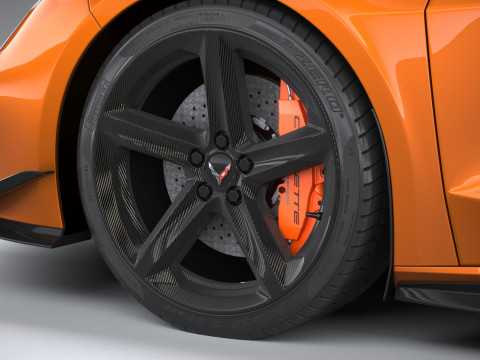 Chevrolet Corvette Z06 2023 Model 3D