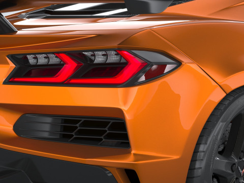 Chevrolet Corvette Z06 2023 Model 3D