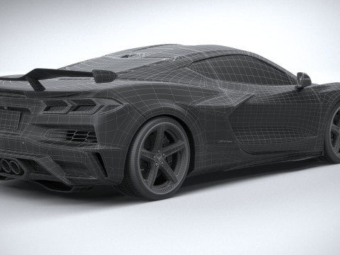 Chevrolet Corvette Z06 2023 Model 3D