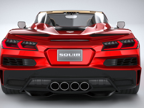 Chevrolet Corvette Z06 Convertible 2023 3D Модель