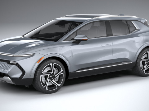 Chevrolet Equinox EV 2024 3D Model
