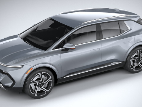 Chevrolet Equinox EV 2024 3D 模型