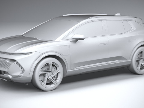 Chevrolet Equinox EV 2024 3D 模型