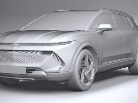 Chevrolet Equinox EV 2024 3D 模型