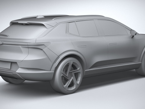 Chevrolet Equinox EV 2024 3D 模型