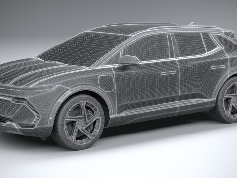 Chevrolet Equinox EV 2024 3D 模型