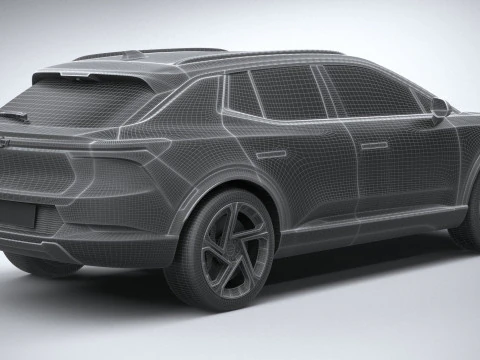 Chevrolet Equinox EV 2024 3D Model