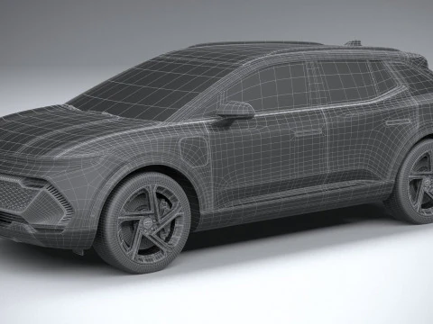 Chevrolet Equinox EV 2024 3D Model