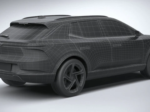 Chevrolet Equinox EV 2024 3D Model