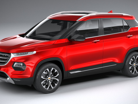 Chevrolet Groove 2021 3D Model