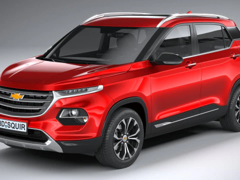 Chevrolet Groove 2021 3D Model