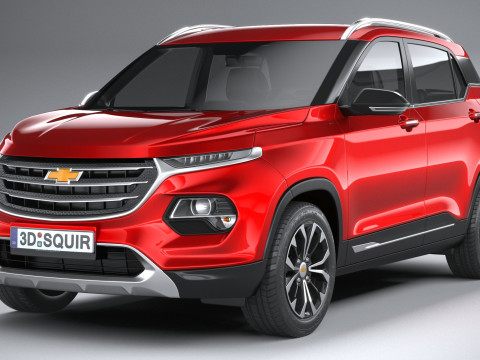 Chevrolet Groove 2021 3D 模型