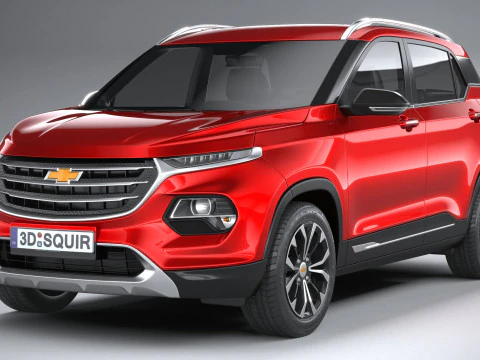 Chevrolet Groove 2021 3D Model