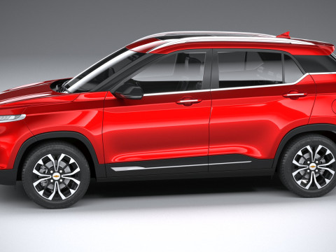 Chevrolet Groove 2021 3D 模型