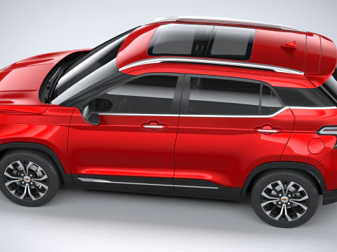 Chevrolet Groove 2021 3D Model