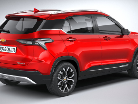 Chevrolet Groove 2021 3D 模型