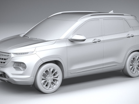 Chevrolet Groove 2021 3D 模型