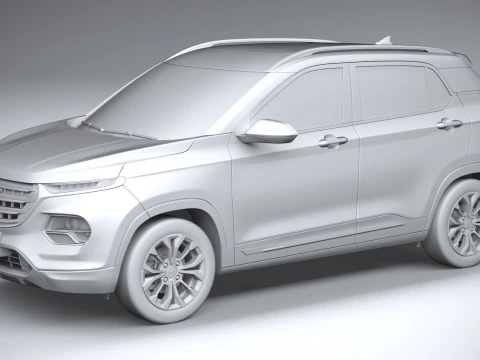 Chevrolet Groove 2021 3D Model