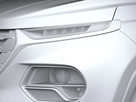 Chevrolet Groove 2021 3D Model