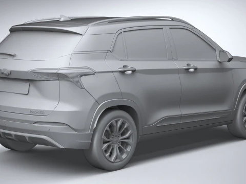 Chevrolet Groove 2021 3D Model