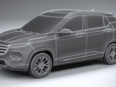 Chevrolet Groove 2021 3D 模型