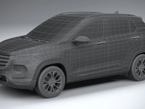 Chevrolet Groove 2021 3D Model