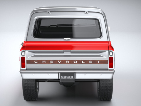 Chevrolet K5 Cheyenne Ranger 1972 Modelo 3D