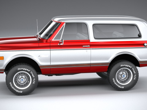 Chevrolet K5 Cheyenne Ranger 1972 Modelo 3D